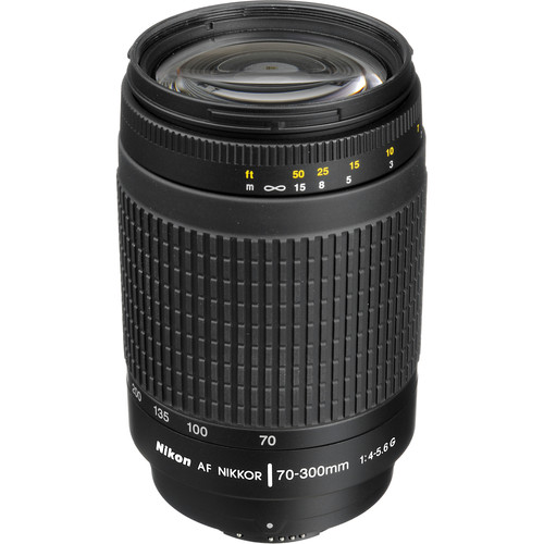Nikon AF Zoom-NIKKOR 70-300mm f/4-5.6G Lens Nikon AF Zoom-NIKKOR 70-300mm f/4-5.6G Lens